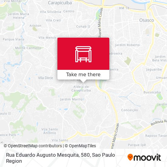 Rua Eduardo Augusto Mesquita, 580 map
