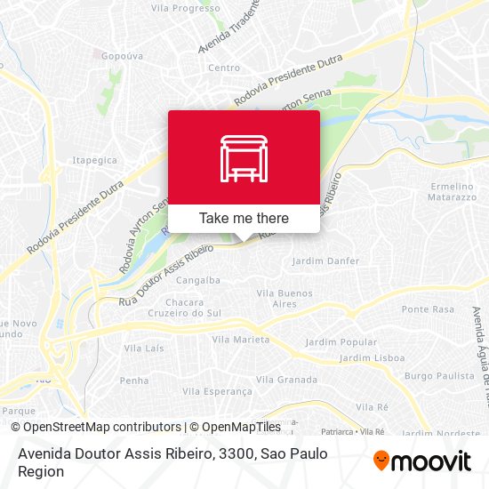 Avenida Doutor Assis Ribeiro, 3300 map