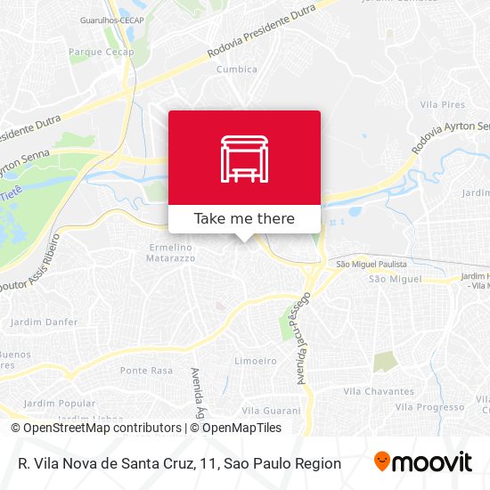 R. Vila Nova de Santa Cruz, 11 map