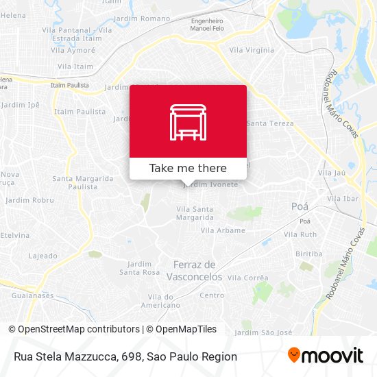 Rua Stela Mazzucca, 698 map