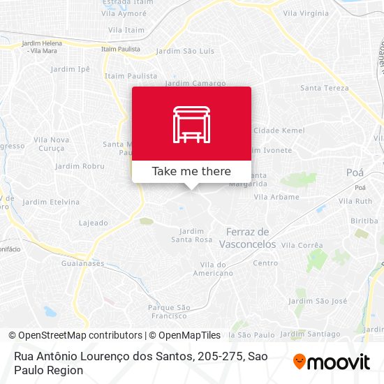 Rua Antônio Lourenço dos Santos, 205-275 map