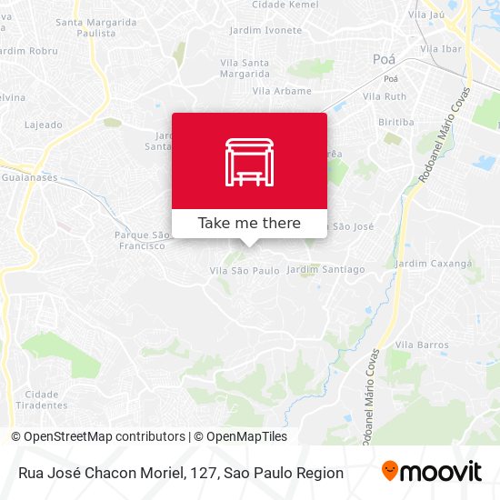 Rua José Chacon Moriel, 127 map