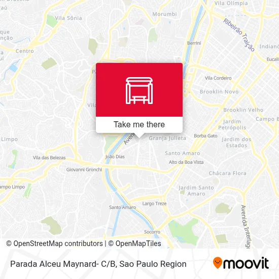 Parada Alceu Maynard- C/B map