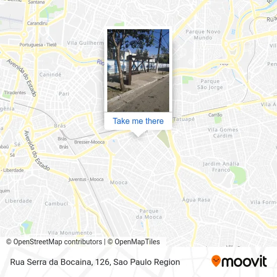 Rua Serra da Bocaina, 126 map