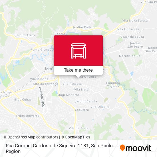 Rua Coronel Cardoso de Siqueira 1181 map