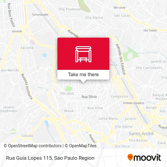 Rua Guia Lopes 115 map