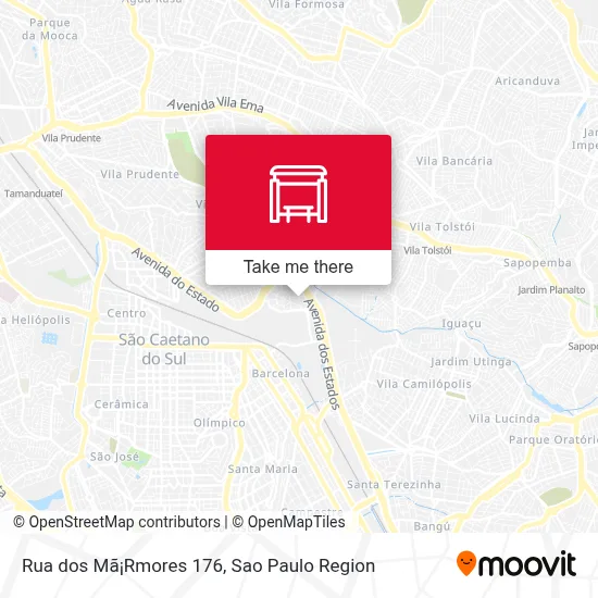 Rua dos Mã¡Rmores 176 map