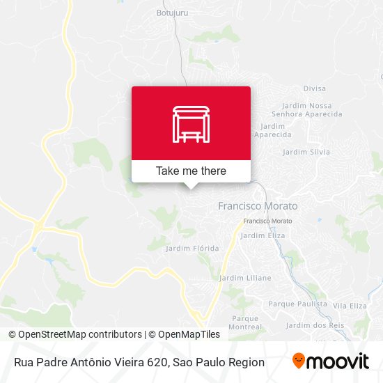 Mapa Rua Padre Antônio Vieira 620