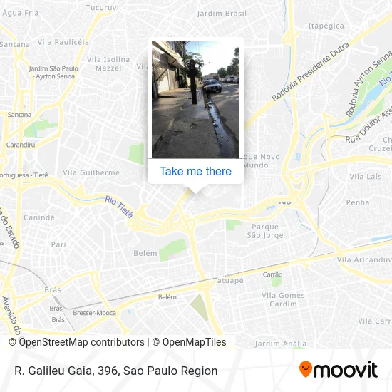 R. Galileu Gaia, 396 map