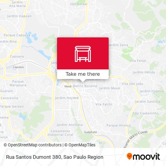 Rua Santos Dumont 380 map