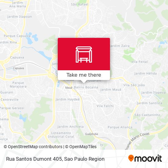 Mapa Rua Santos Dumont 405