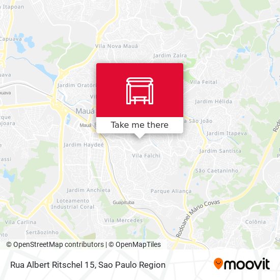 Rua Albert Ritschel 15 map
