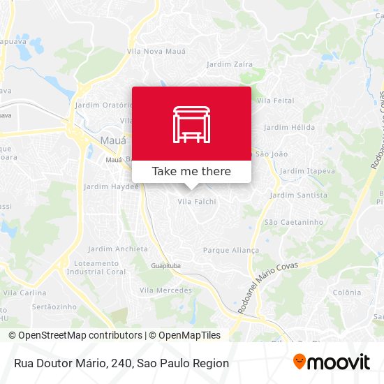Rua Doutor Mário, 240 map