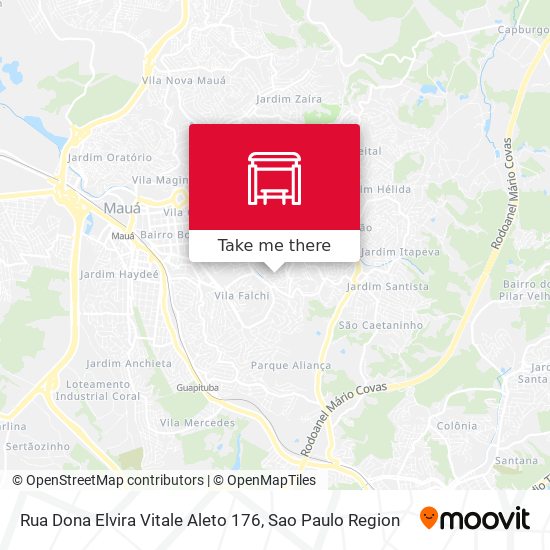 Rua Dona Elvira Vitale Aleto 176 map