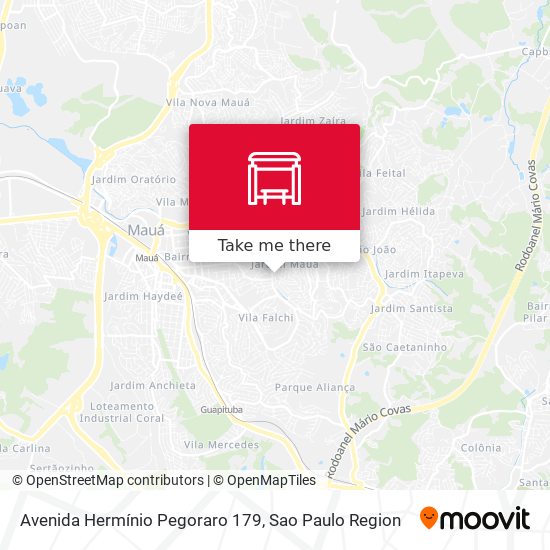 Avenida Hermínio Pegoraro 179 map