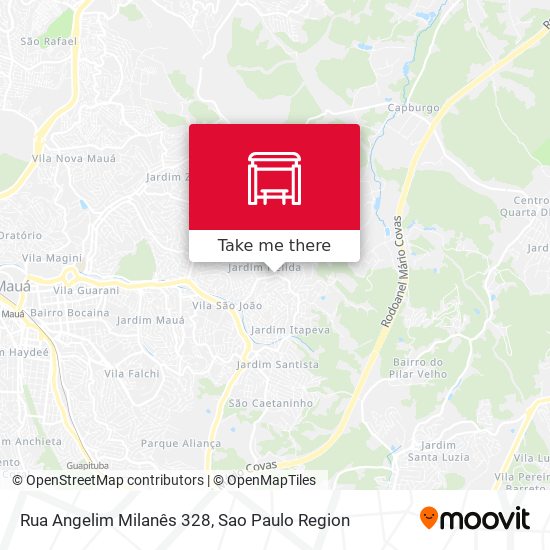 Rua Angelim Milanês 328 map