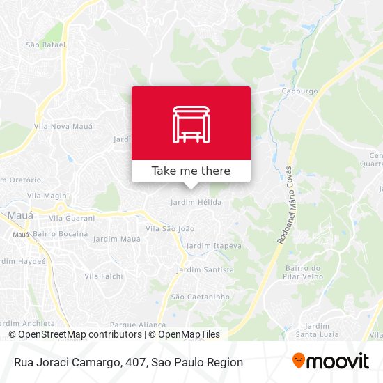 Rua Joraci Camargo, 407 map