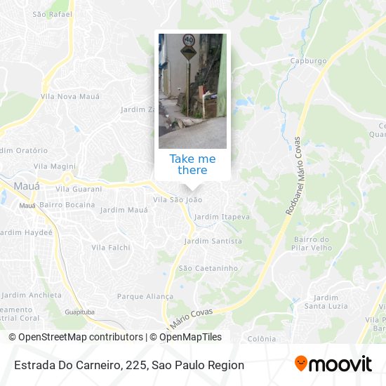 Estrada Do Carneiro, 225 map