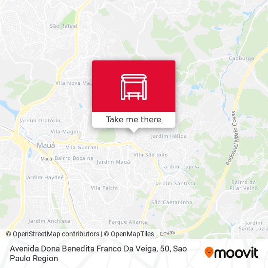 Avenida Dona Benedita Franco Da Veiga, 50 map
