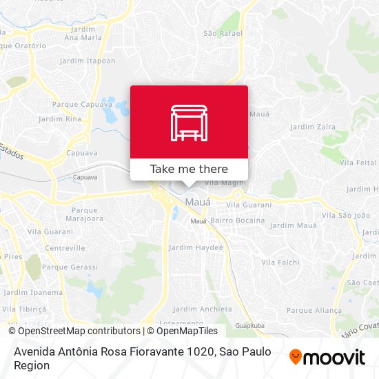 Avenida Antônia Rosa Fioravante 1020 map