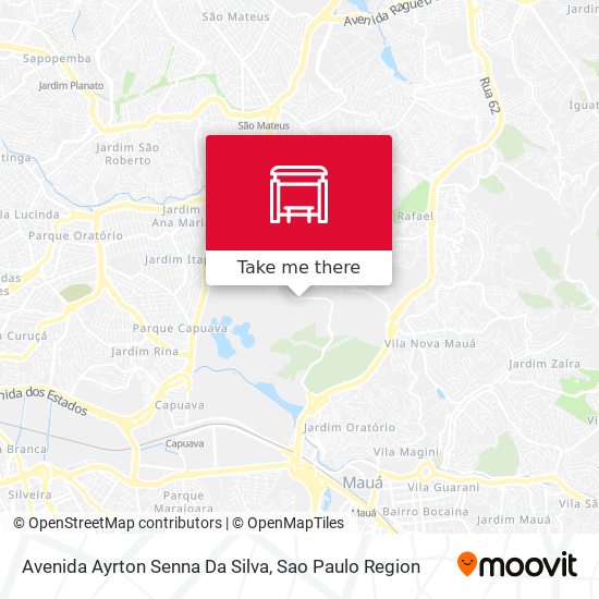 Avenida Ayrton Senna Da Silva map