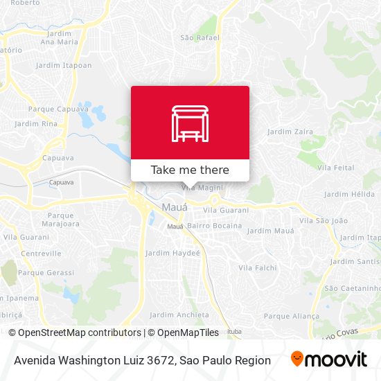 Mapa Avenida Washington Luiz 3672