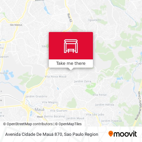 Avenida Cidade De Mauá 870 map