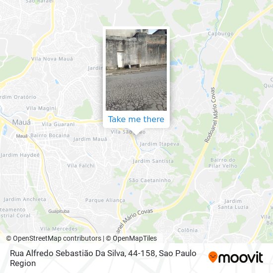 Rua Alfredo Sebastião Da Silva, 44-158 map