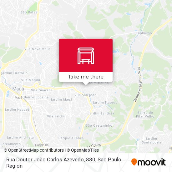 Rua Doutor João Carlos Azevedo, 880 map