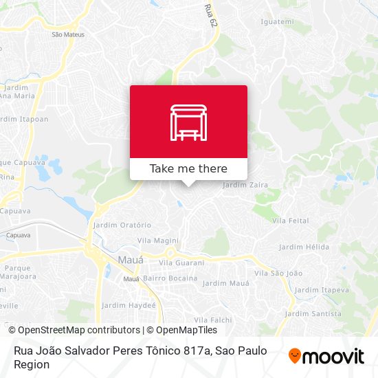 Rua João Salvador Peres Tônico 817a map