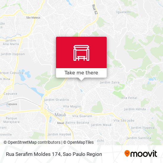 Rua Serafim Moldes 174 map