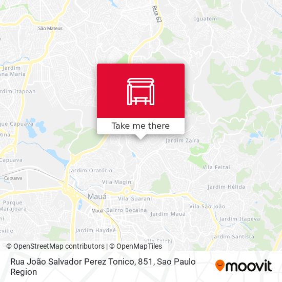 Rua João Salvador Perez Tonico, 851 map