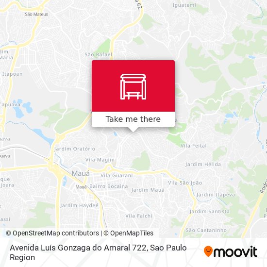 Avenida Luís Gonzaga do Amaral 722 map