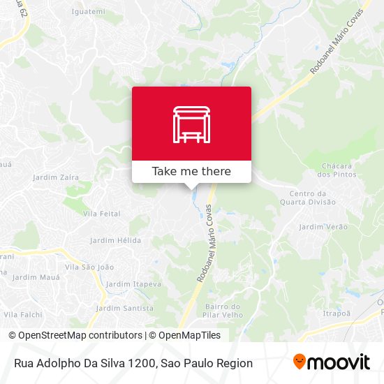 Rua Adolpho Da Silva 1200 map