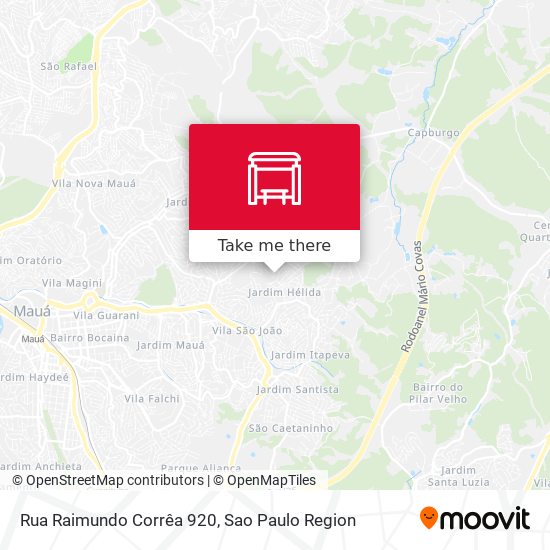 Rua Raimundo Corrêa 920 map