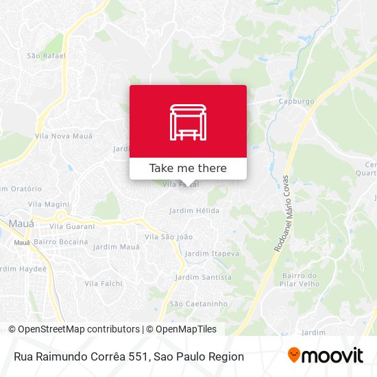 Rua Raimundo Corrêa 551 map