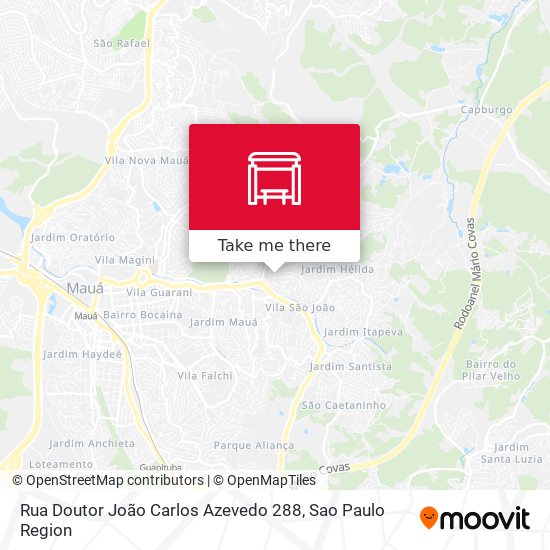 Rua Doutor João Carlos Azevedo 288 map