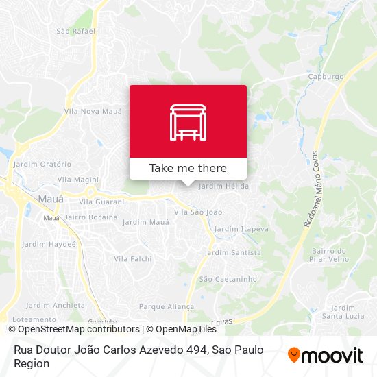 Rua Doutor João Carlos Azevedo 494 map
