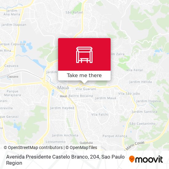 Avenida Presidente Castelo Branco, 204 map