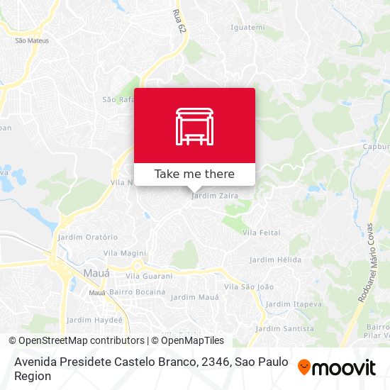 Avenida Presidete Castelo Branco, 2346 map