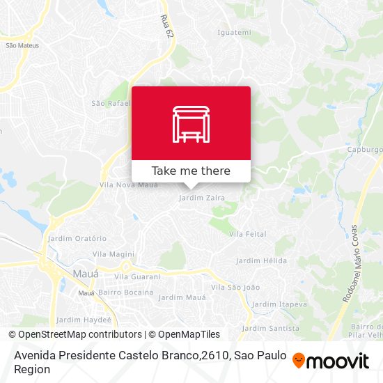 Avenida Presidente Castelo Branco,2610 map