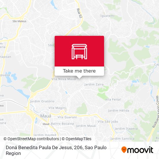 Doná Benedita Paula De Jesus, 206 map