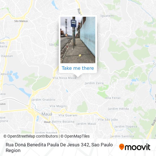 Rua Doná Benedita Paula De Jesus 342 map
