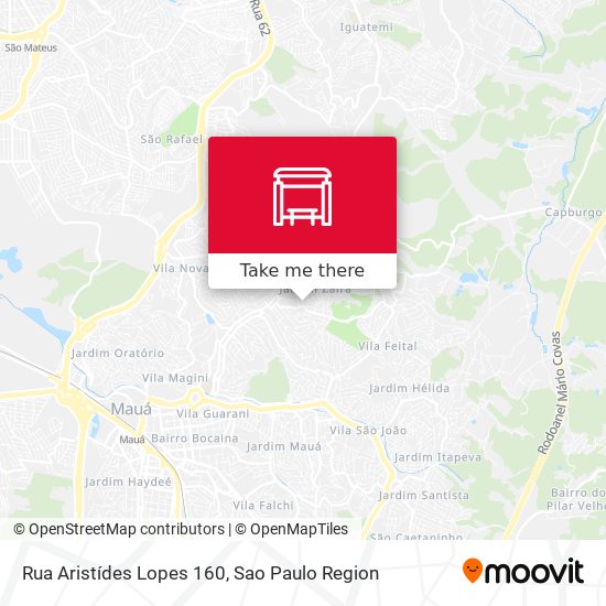 Rua Aristídes Lopes 160 map
