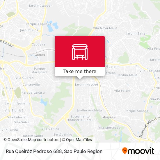 Rua Queiróz Pedroso 688 map