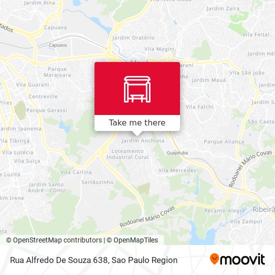 Rua Alfredo De Souza 638 map