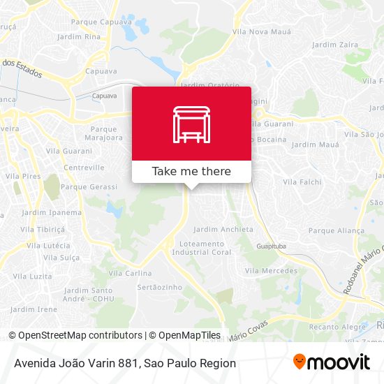 Avenida João Varin 881 map