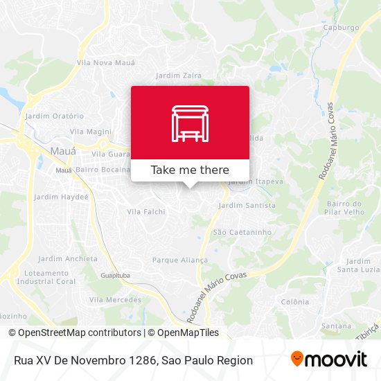 Rua XV De Novembro 1286 map