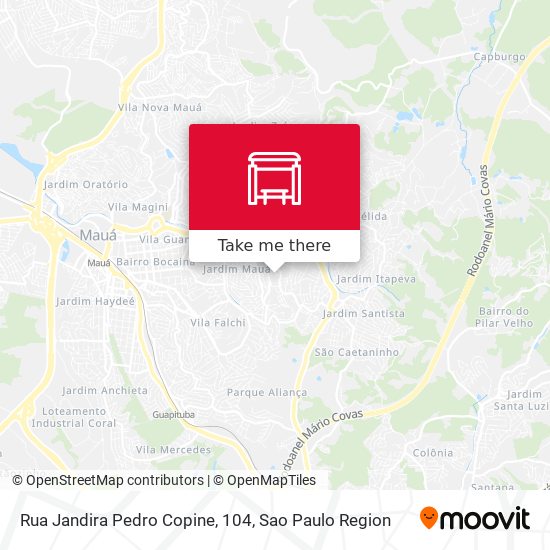 Rua Jandira Pedro Copine, 104 map