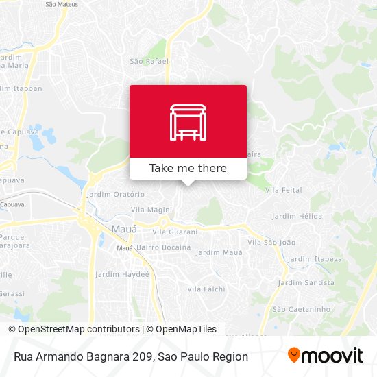 Rua Armando Bagnara 209 map